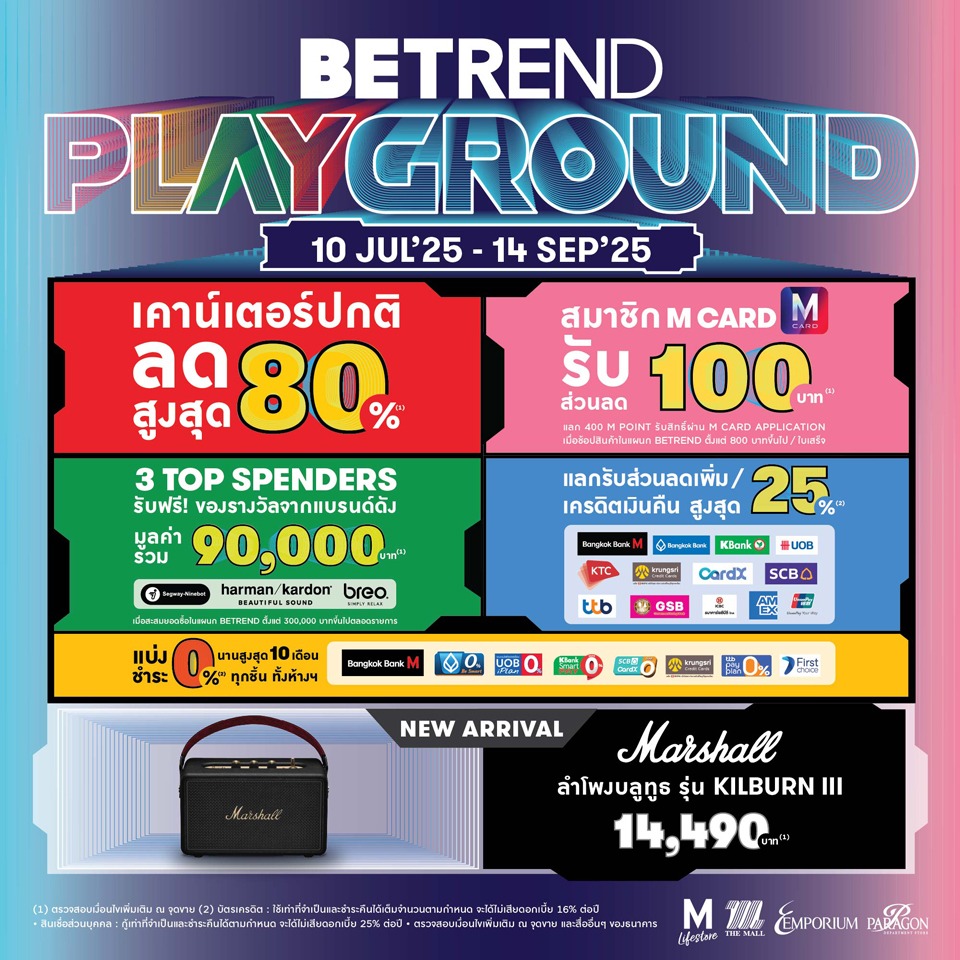 BETREND PLAYGROUND 2025