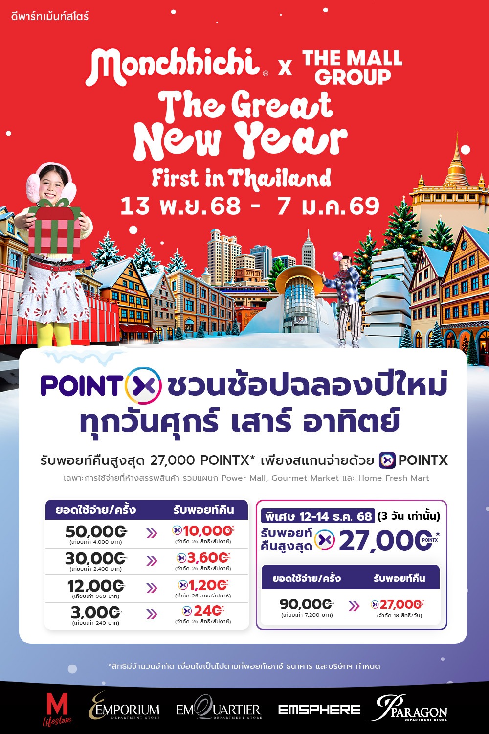 POINTX The Great New Year First in Thailand
