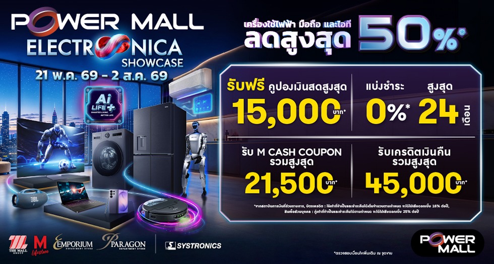 Power Mall Electronica Showcase All Branches