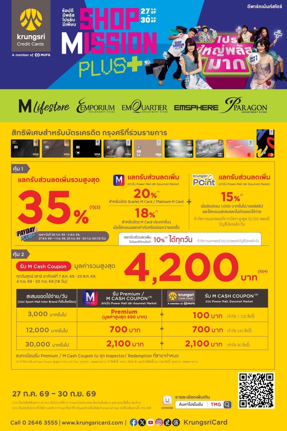 Krungsri Shop Mission Plus+ 2026