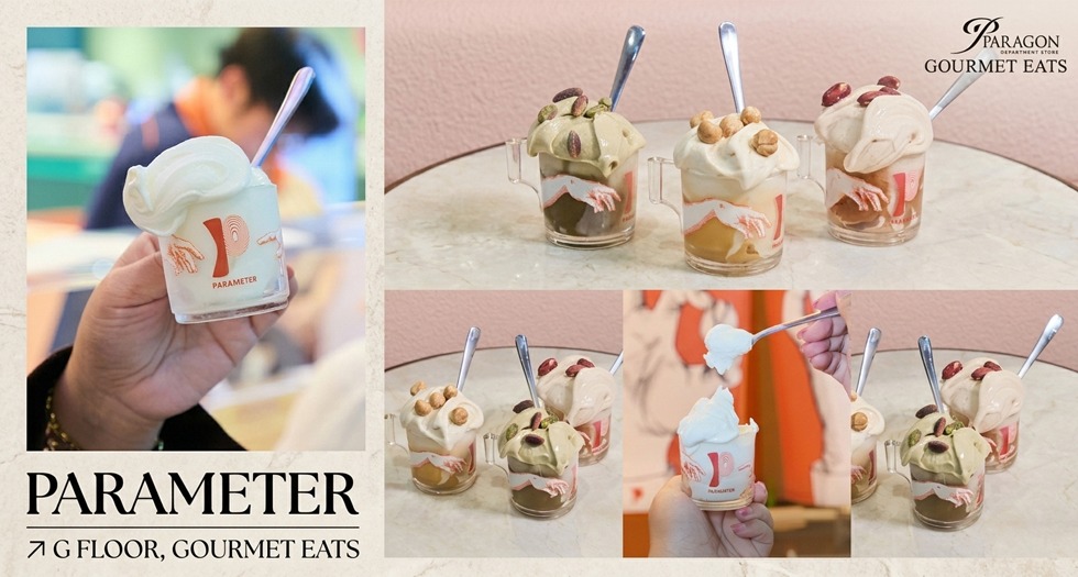 Parameter เจลาโต้อิตาเลียนแท้ ที่ Gourmet Eats สยามพารากอน